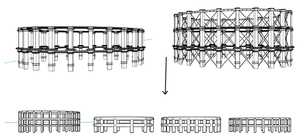 3D Modelling Process of Pipe Structure