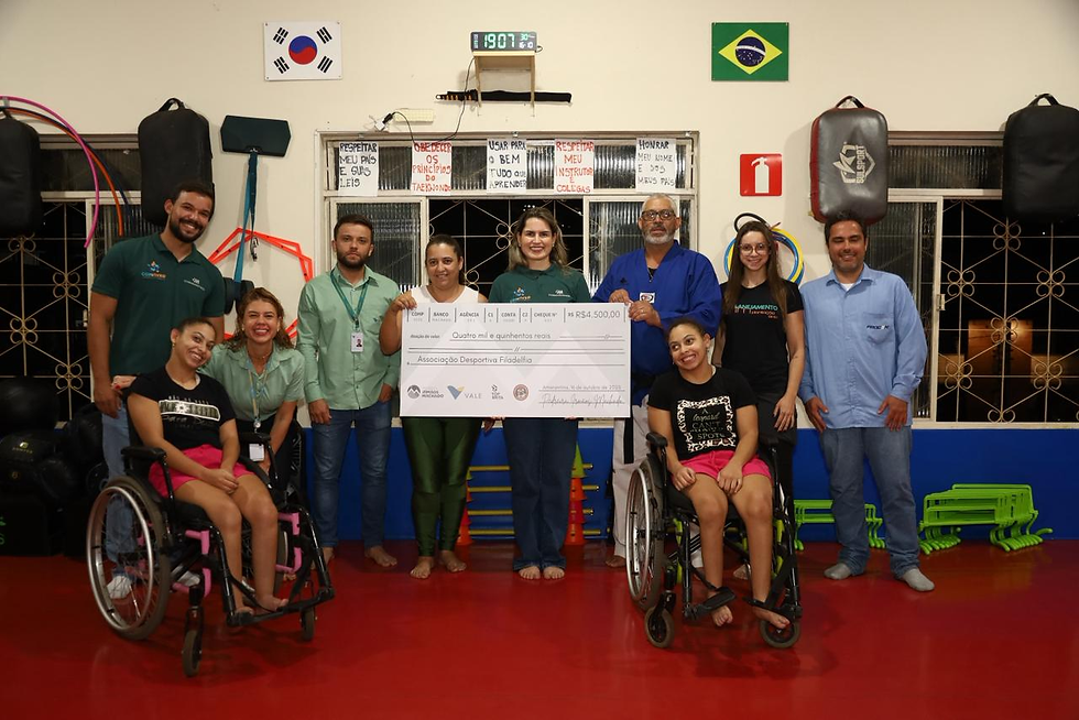 Doação da Irmãos Machado para a Associação Filadélfia garante festa para crianças e familiares em Itabirito