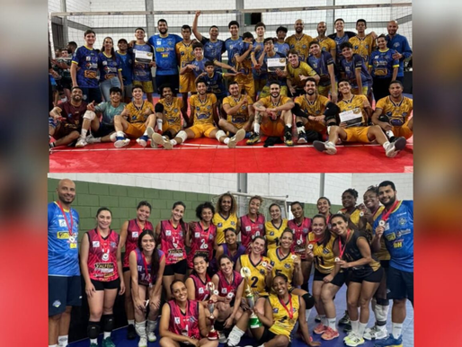 Pró Esporte Domina a Cena e Conquista Títulos na 2ª Copa Pentas de Voleibol