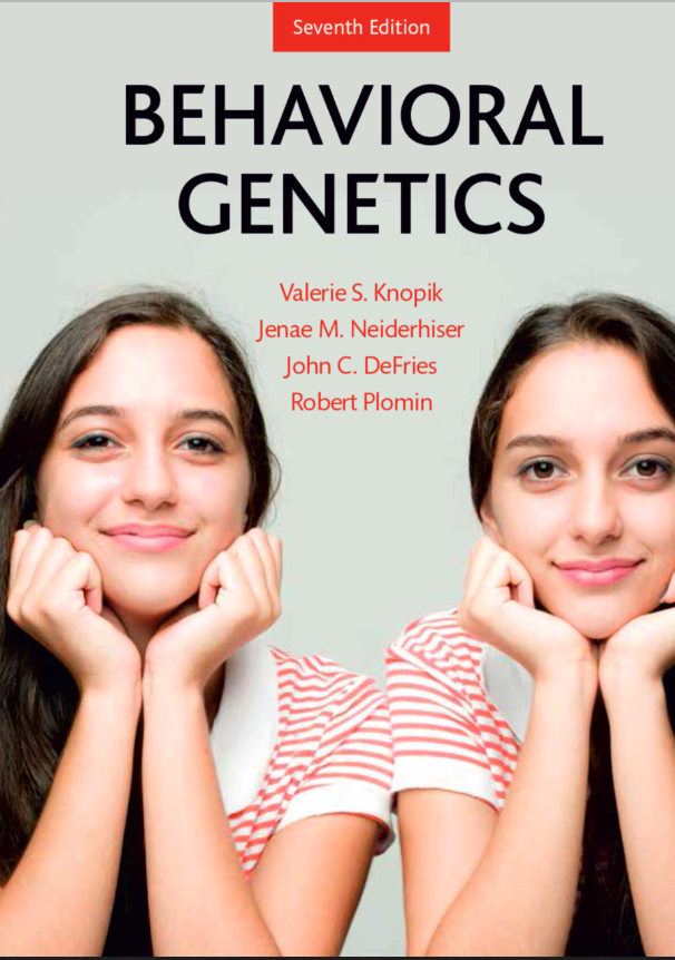Behavioral Genetics 7th Edition