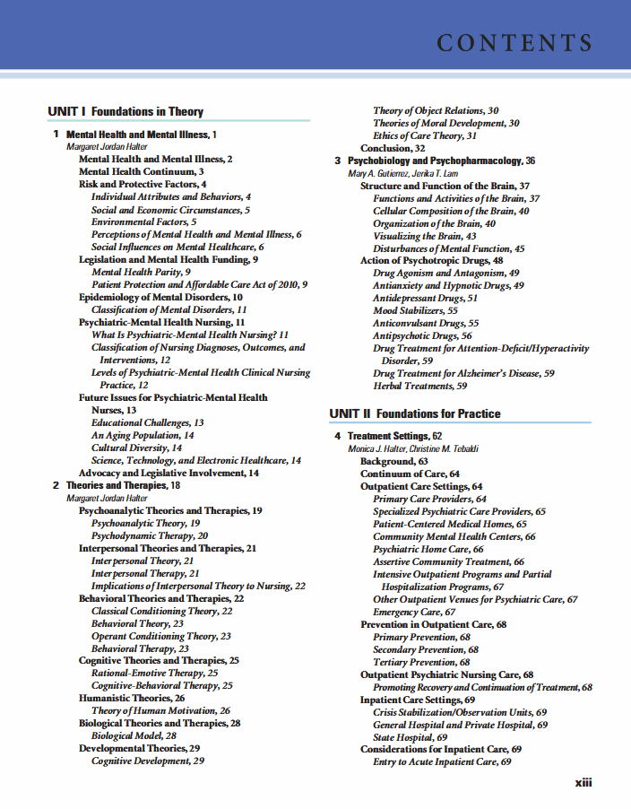 Thumbnail: Varcarolis' Foundations of Psychiatric-Mental Health Nursing 8th Edition