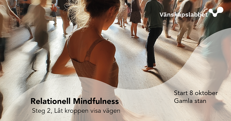 Relationell Mindfulness® Steg 2 - låt kroppen visa vägen