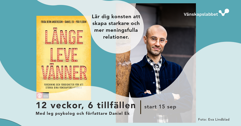 Autentiskt relaterande, 6 tillfällen, 12 veckor - lär dig konsten att skapa starkare relationer