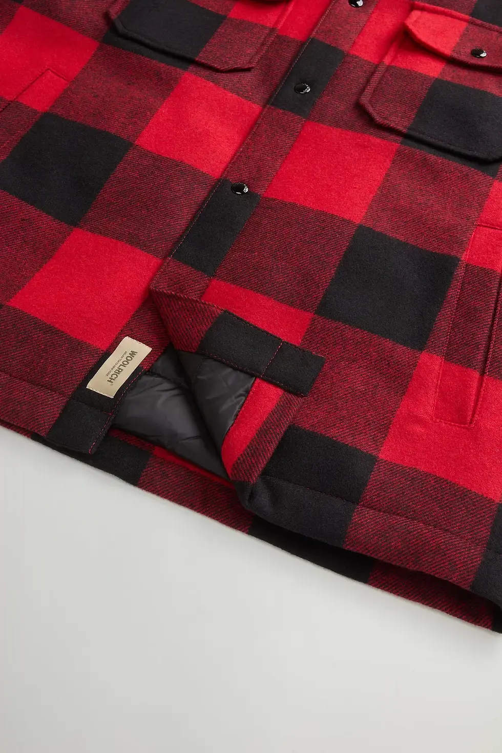 Miniatura: WOOLRICH  CFWOOS0159MRUT3046_5321  ALASKAN WOOL CHECK OVERSHIRT