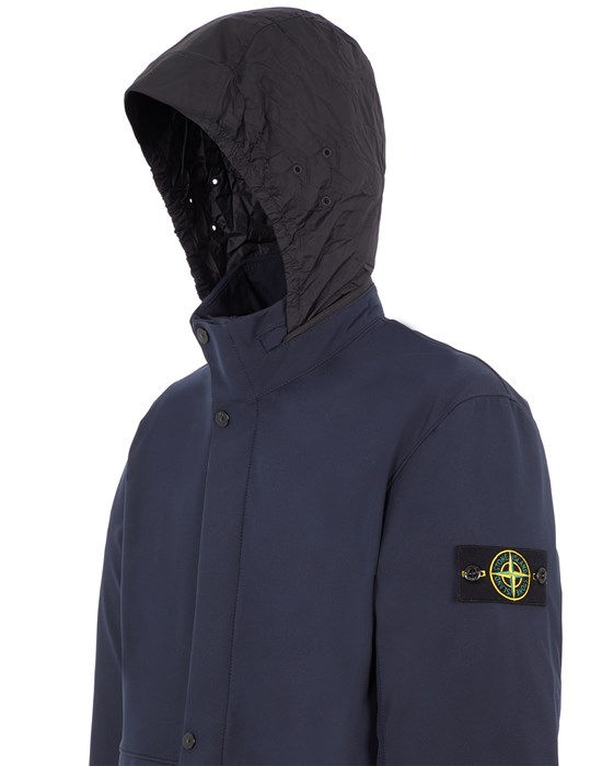Miniatura: Stone Island  40327 LIGHT SOFT SHELL-R_e.dye® TECHNOLOGY IN RECYCLED POLYESTER