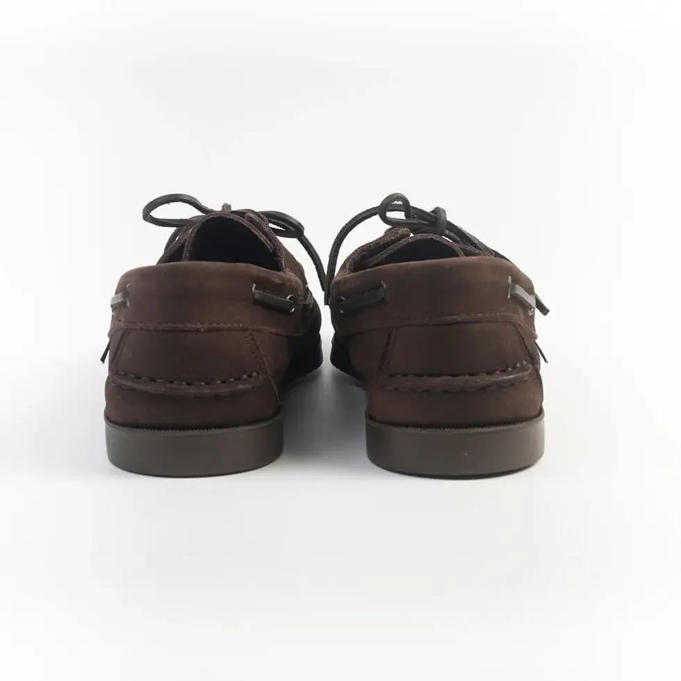 Miniatura: PARABOOT UOMO BARTH MARINE - Scarpa da Barca - 780571 - Nabuck marrone