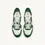 Miniatura: AUTRY AULW-WB03 DONNA  MEDALIST LOW IN PELLE BICOLORE BIANCO E VERDE