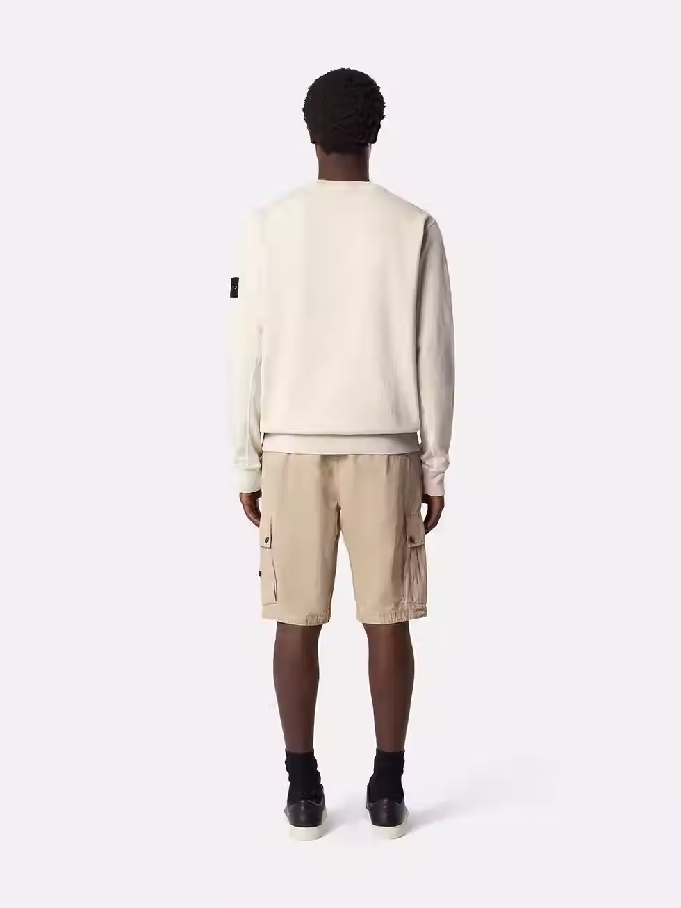 Miniatura: STONE ISLAND 6100020-V0193 MALFILÉ FLEECE 'OLD' EFFECT