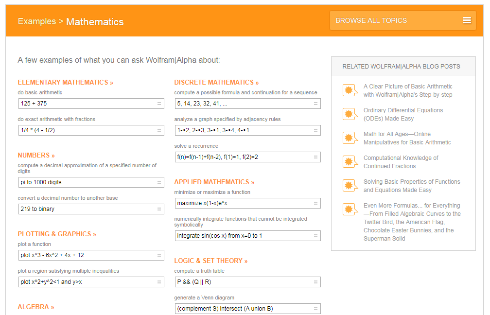 symbolic calculator wolfram