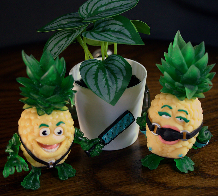 Mrs. Naughty Pine Figurine | Naughty Pine Club| Sir Pine Collectible Figurine | Naughty Pine Club