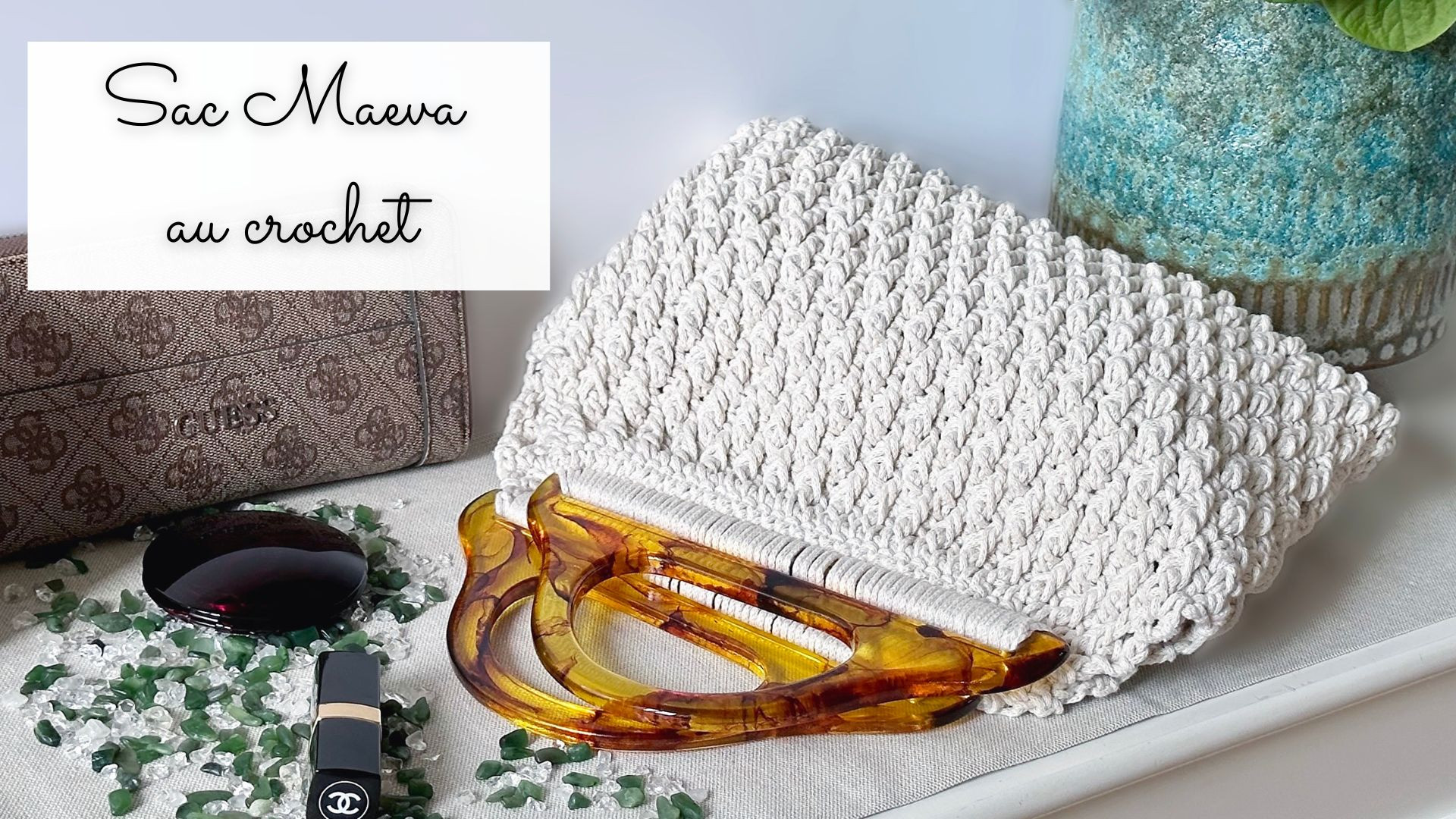Sac Maeva au crochet PDF | Le crochet de Plume