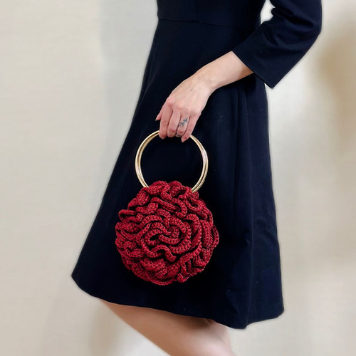 Sac au crochet patron Fleur Le crochet de Plume