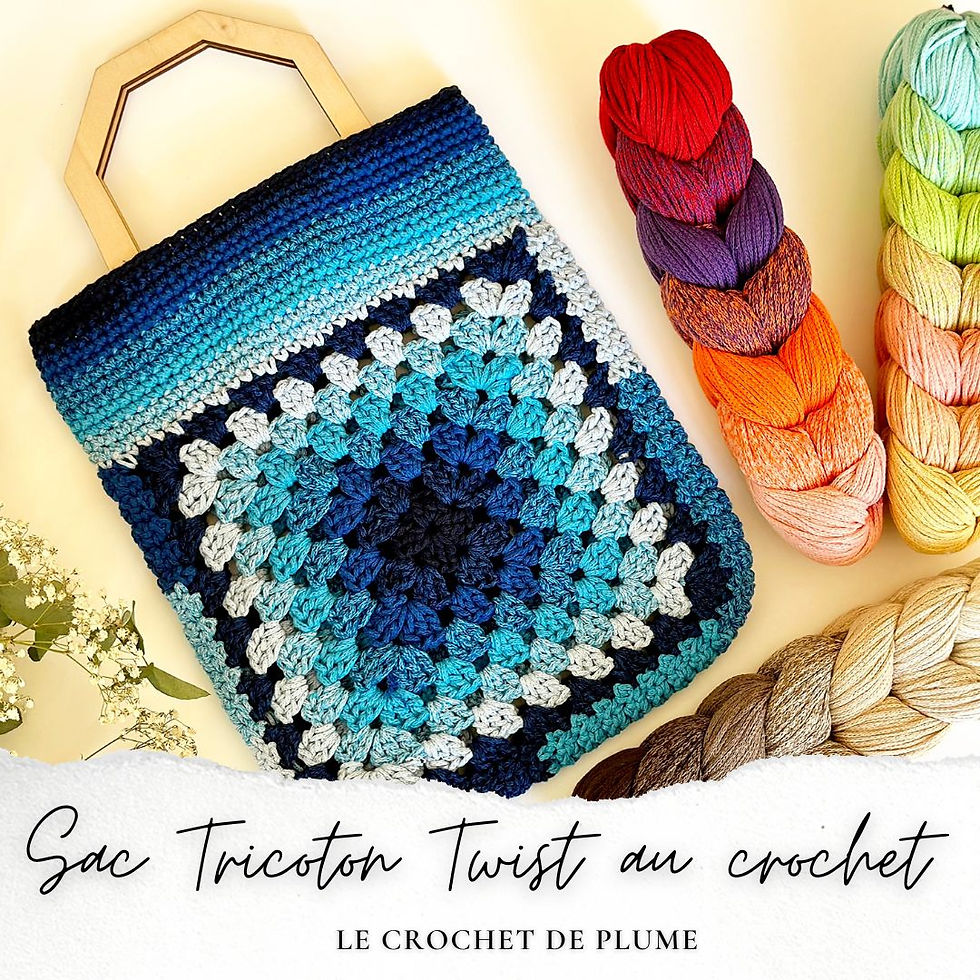 sac au crochet tuto crochet facile modèle crochet gratuit tricoton lou passion