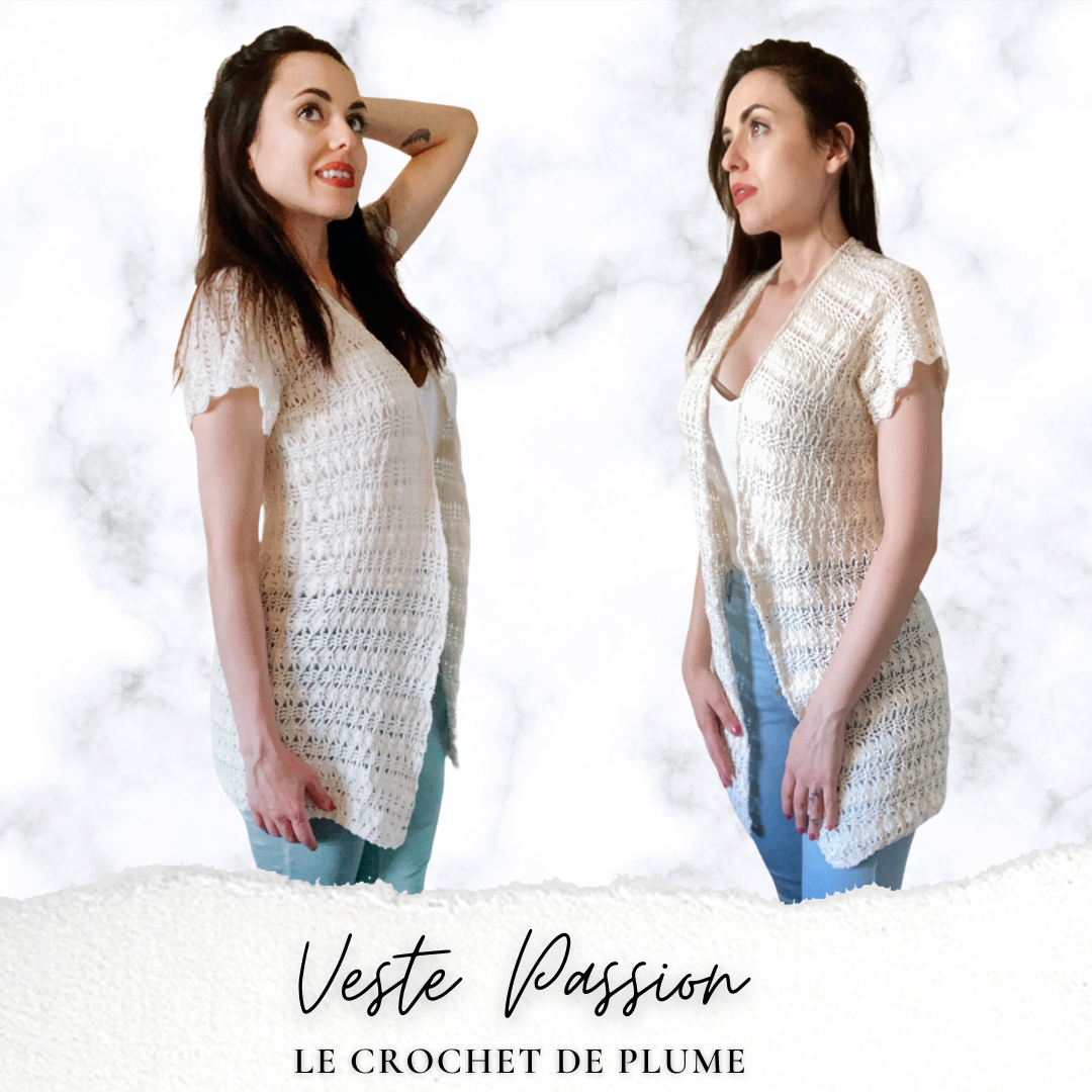 Veste Passion au crochet