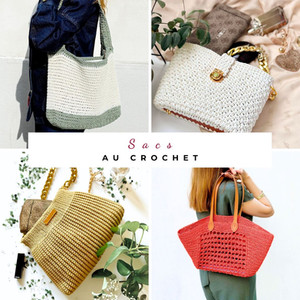 Sac au crochet tuto crochet gratuit facile pour débutant avec explications pas à pas en français
