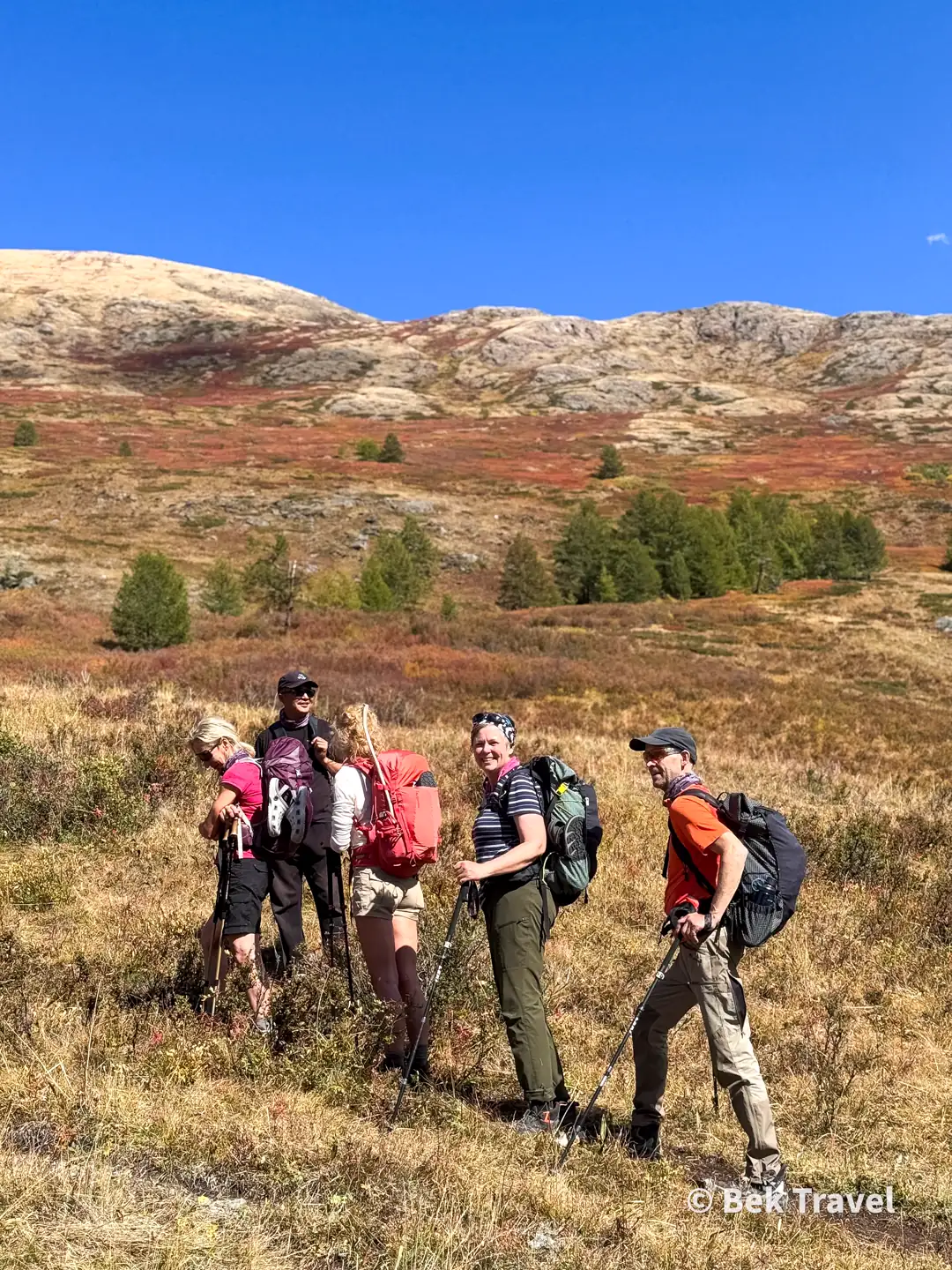 Trekking in Bear Valley