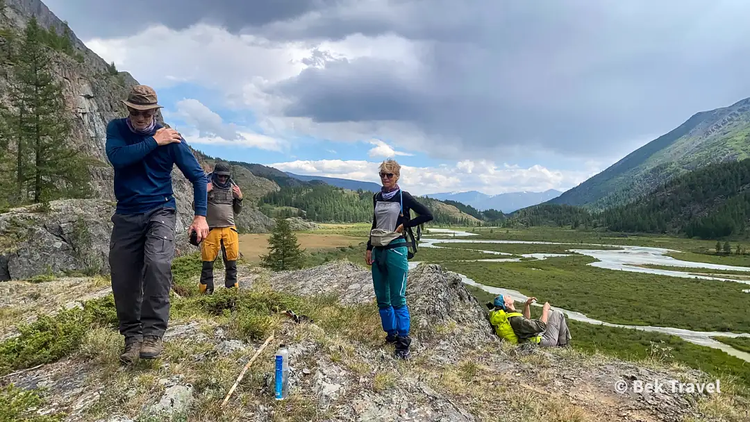 Trekking in Bear Valley
