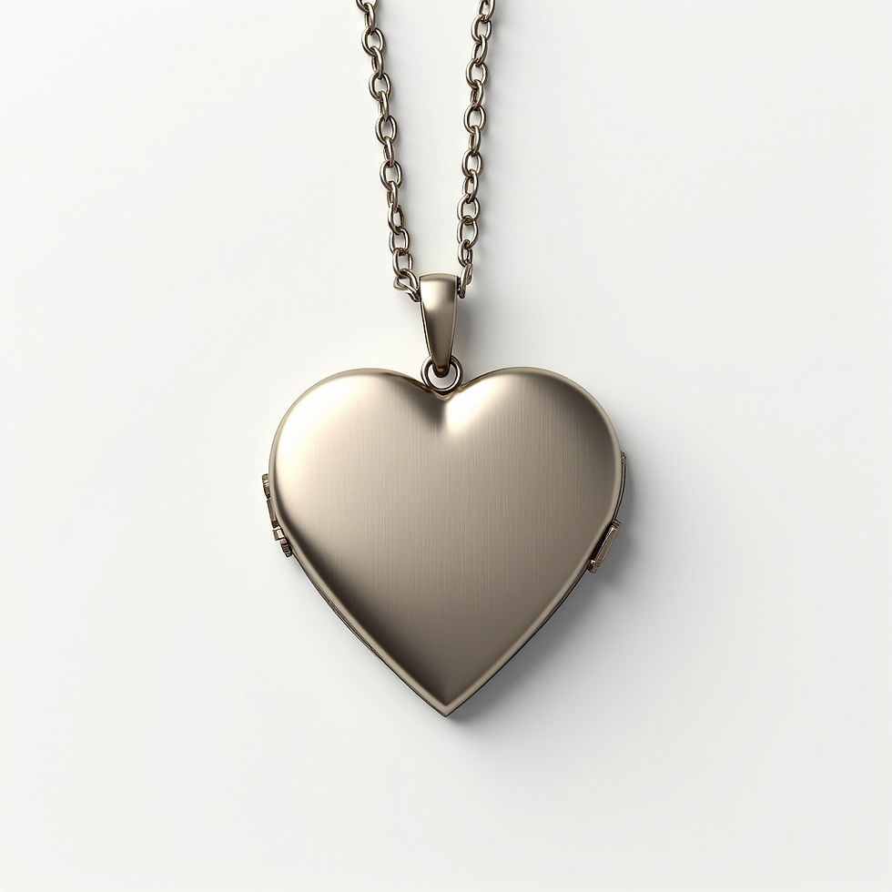 Engraved Metal Locket