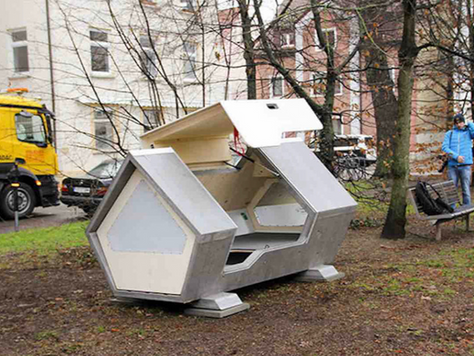 En Allemagne, une ville a créé des capsules de sommeil pour les sans-abri