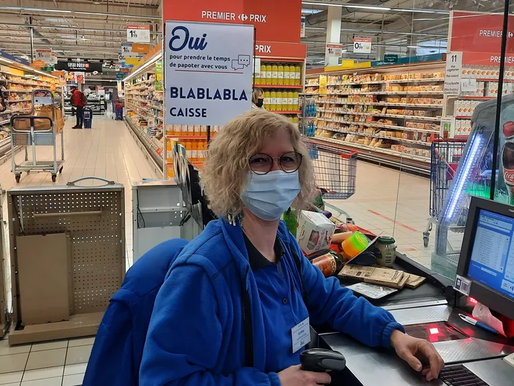 "On est mieux considérées derrière sa "Blabla caisse" dans un supermarché"