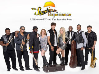 THE SUNSHINE EXPERIENCE the
World's Only KC and The Sunshine Band Tribute Show Signs Exclusive R