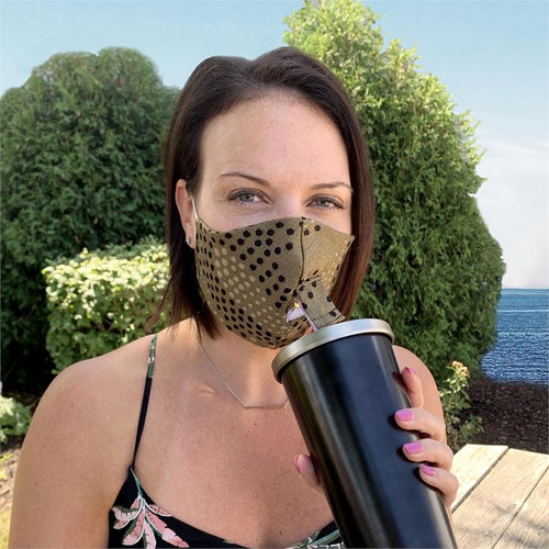 Paisley Poppy Happy Hour Mask Ludwig