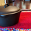 Thumbnail: BSR older Red Mountain 3 quart saucepan with lid