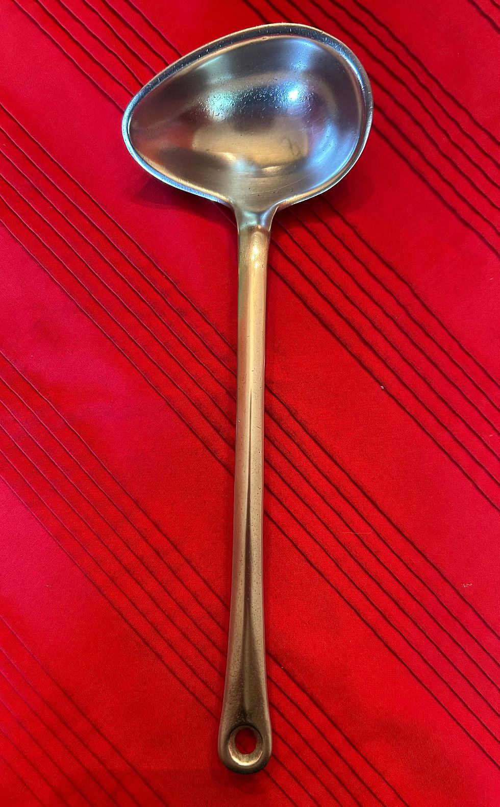 Thumbnail: Antique Wagner Ware Tom & Jerry ladle with hook #717