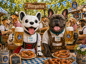 STAT-UP KI-Newsletter Illustration zu KI-Agenten in der Münchner Stadtverwaltung