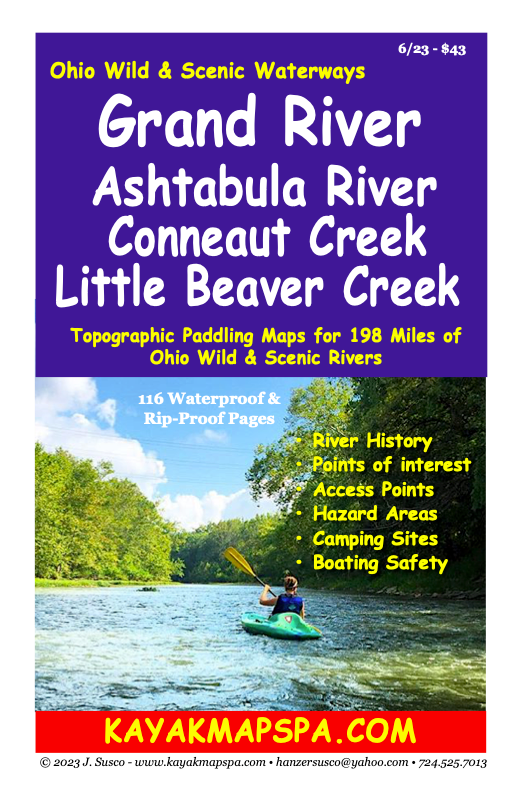 Grand•Ashtabula•Conneaut•Little Beaver Kayak Map Books
