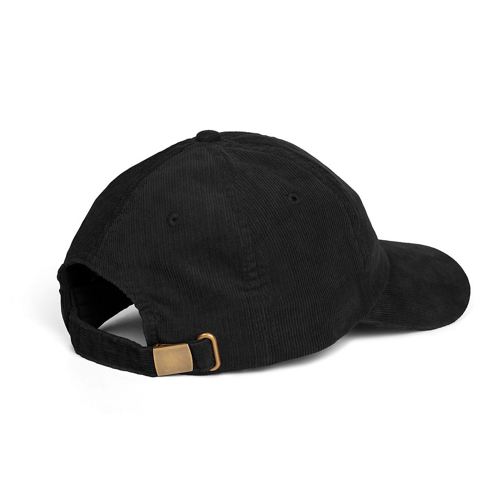 Thumbnail: Corduroy Baseball Cap — 'Lubbock Game Changers' Vintage Embroidered Hat