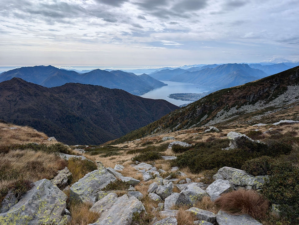 Ascending is automatically a bit easier when you have a view like this :)
