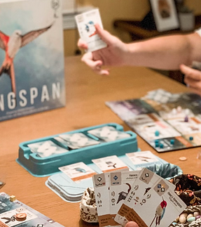 Playing the boardgame, Wingspan