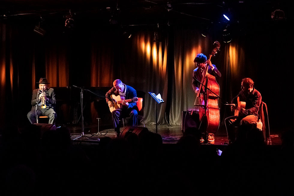 Drom BLANCHARD QUARTET avec Corentin Lehembre (Trompette) et Charles HUCK (Contrebasse)