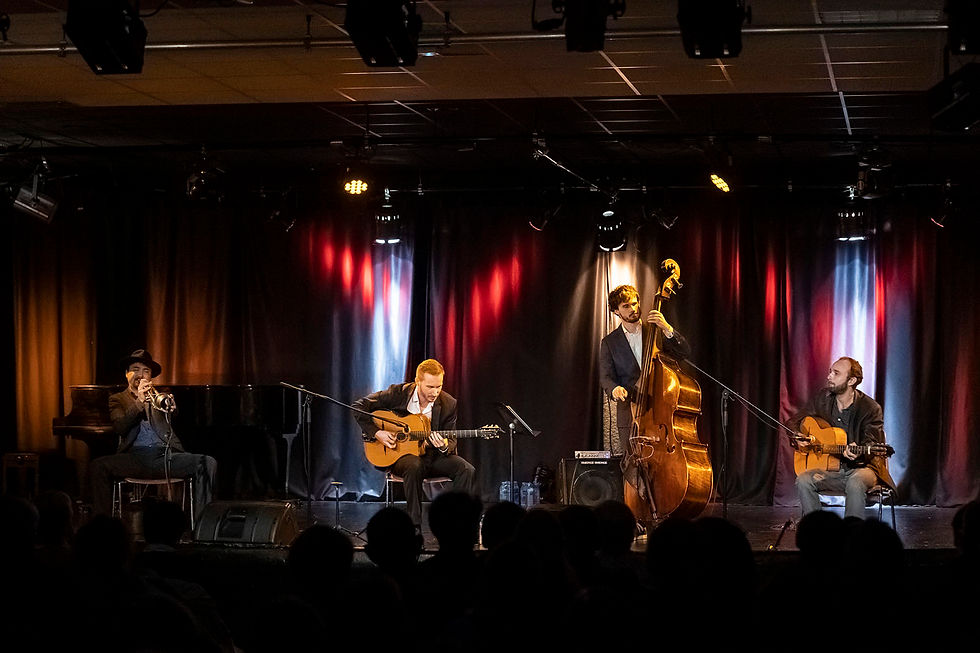 Drom BLANCHARD QUARTET avec Corentin Lehembre (Trompette) et Charles HUCK (Contrebasse)