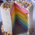 Rainbow Layer Cake