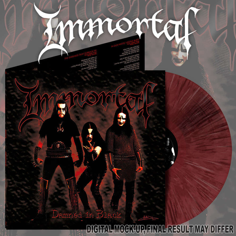 Immortal - Damned in Black (Cherry Red Vinyl)