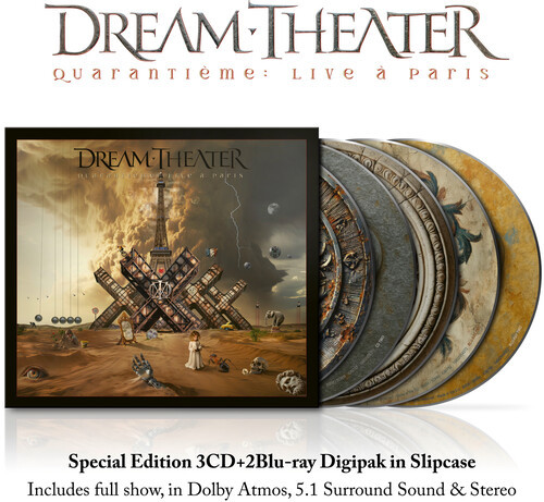 Dream Theater - Quarantieme Live In Paris 3CD+Blu Ray | Miami