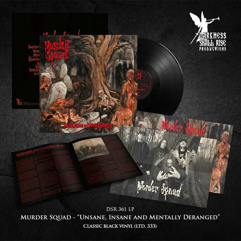 Murder Squad - Unsane Insane and Mentally Deranged (Vinyl)