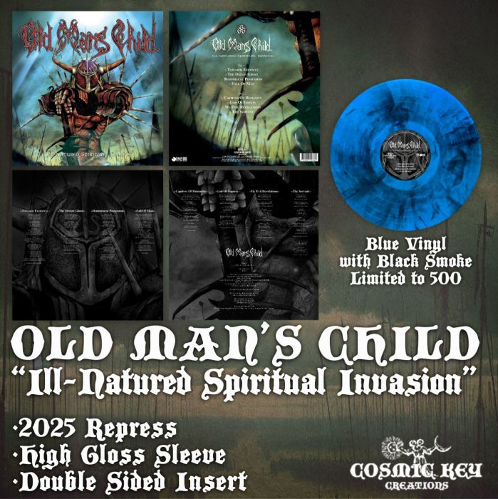 Old Man's Child - Ill Natured Spiritual Invasion (Blue Marble Vinyl)