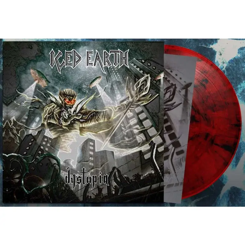 Iced Earth - Dystopia (Red Black Vinyl / 3D Cover)