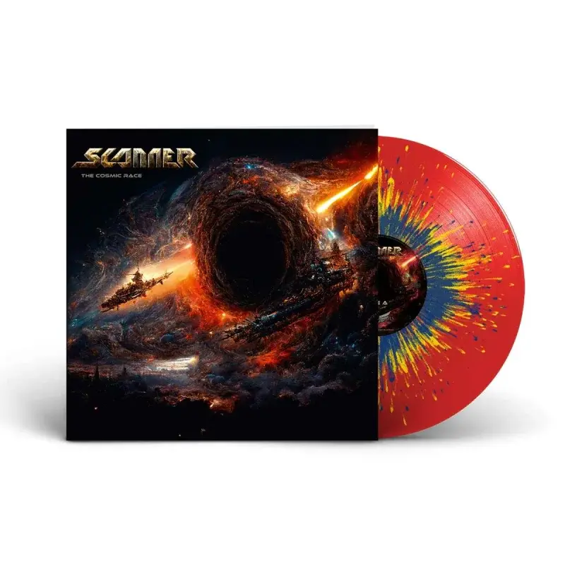 Scanner - Cosmic Race (Red Splatter Vinyl)
