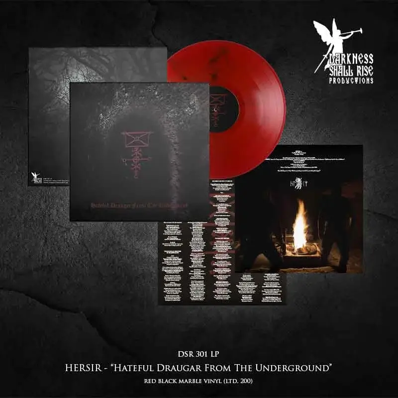 Hersir - Hateful Draugar From The Underground (Red Vinyl)