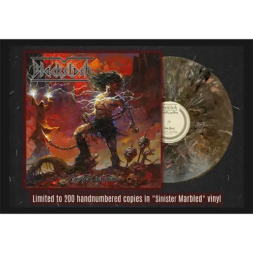 Blackslash - Sinister Lightning (Color Vinyl) | Miami Metal Merchant