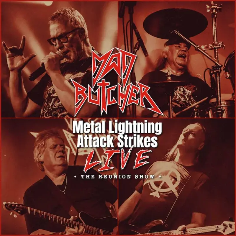Mad Butcher - Metal Lightning Attack Strikes Live The Reunion Show CD/DVD
