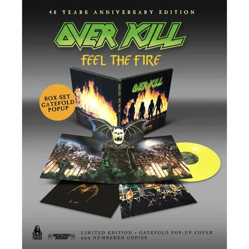Overkill - Feel the Fire 40th Anniversary (Yellow Vinyl) | Miami