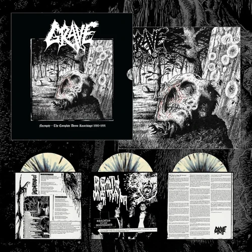 【追跡あり/匿名配送】【NF】Call to the Grave 3枚 Grave - The Complete Demo Recordings (3LP Splatter Vinyl) | Miami