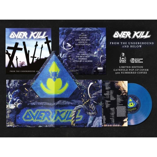 Overkill - From the Underground And Below (Pop Up Blue Vinyl