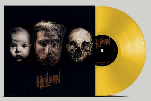 Hellman - Born Suffering Death (Yellow Vinyl)