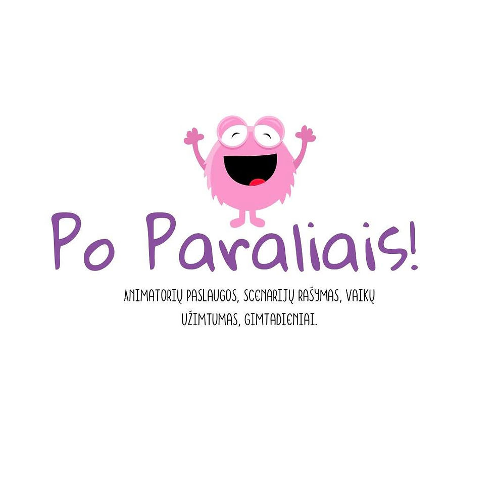 Po Paraliais logotipas